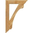 thumbnail image 3 of Ekena Millwork 4"W x 24"D x 36"H Legacy Traditional Rough Sawn Bracket, Western Red Cedar, 3 of 4