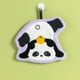 thumbnail image 1 of Toalla de manos Pandas | Vellón Engrosado Absorbente | Diseño de pandas de dibujos animados negros adorables | Material suave y respetuoso para la piel | Secado rápido | Colgable | 22x20cm, 1 of 6