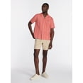 thumbnail image 2 of George Men's Embroidered Camp Shirt with Short Sleeves, Sizes S-5XL, 2 of 5