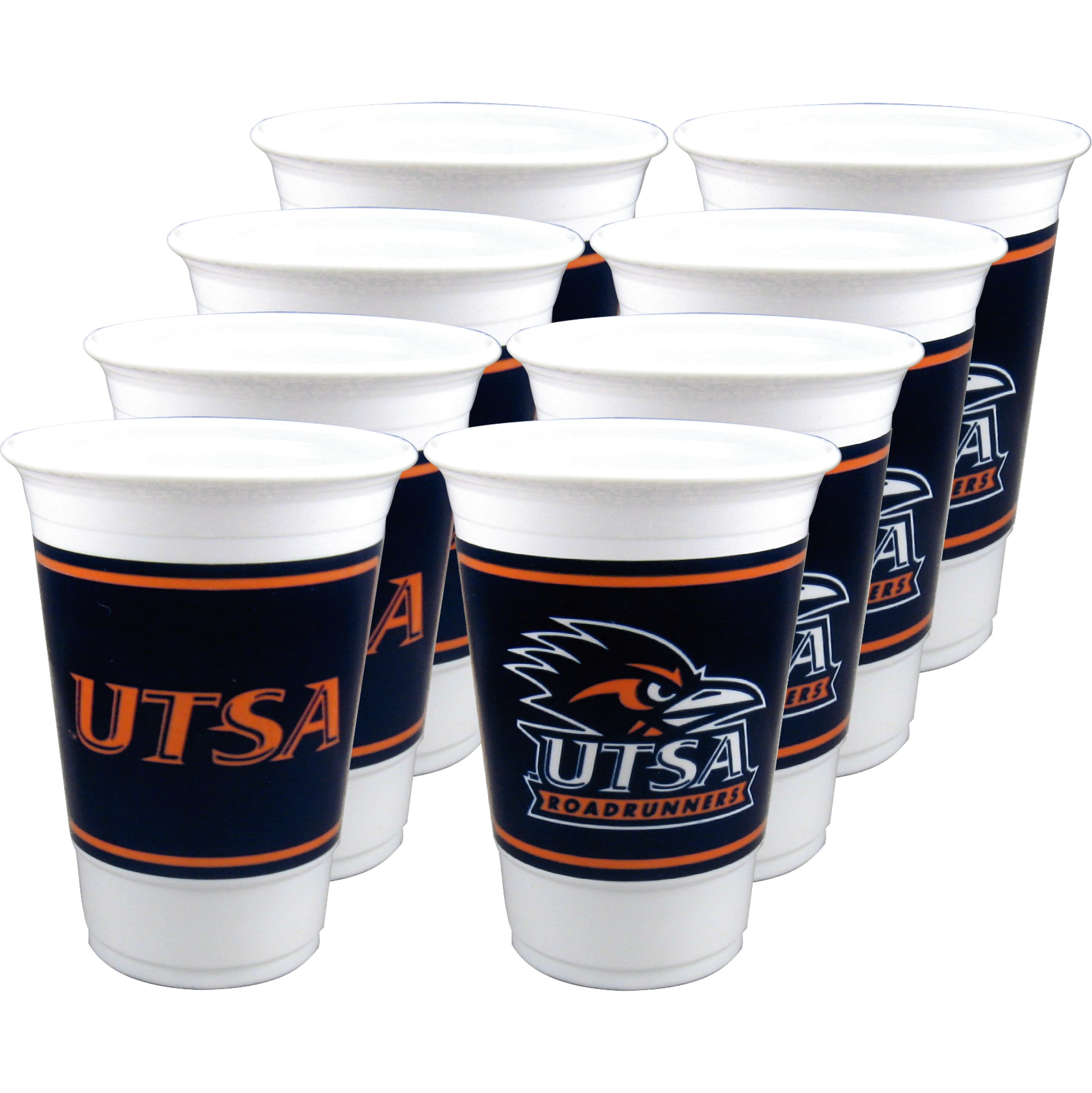 University Of Texas At San Antonio Utsa Roadrunners Party Supplies For 16 Guests 48 Pieces Walmart Com Walmart Com