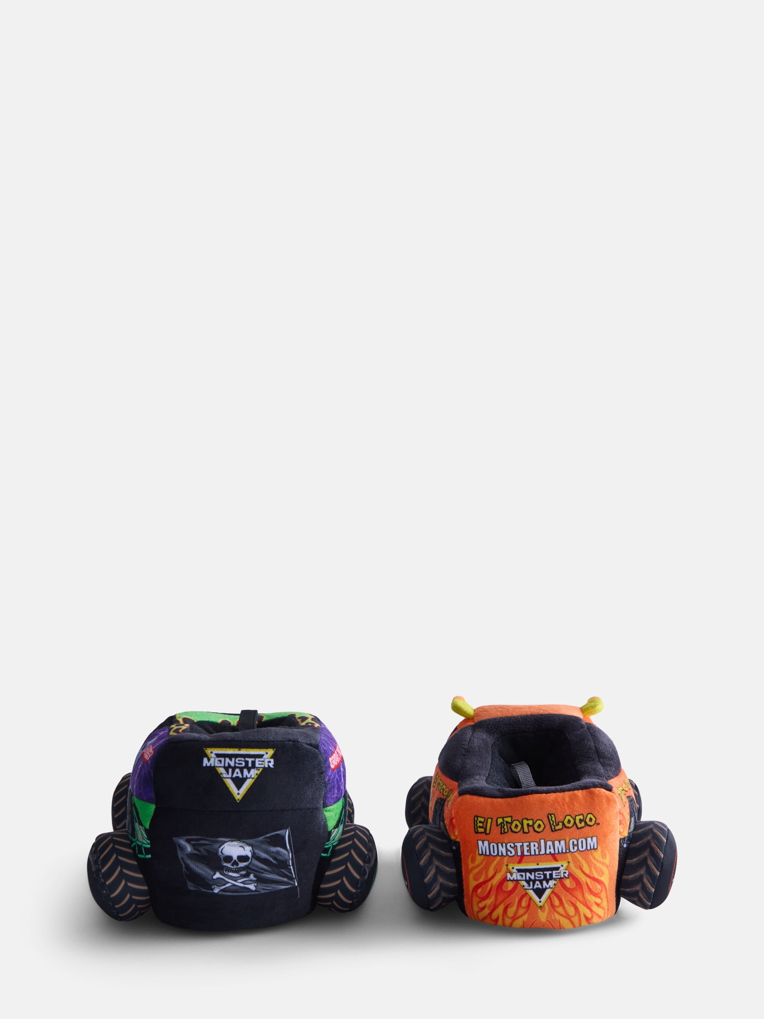 Monster Jam Boys Slip On Slippers