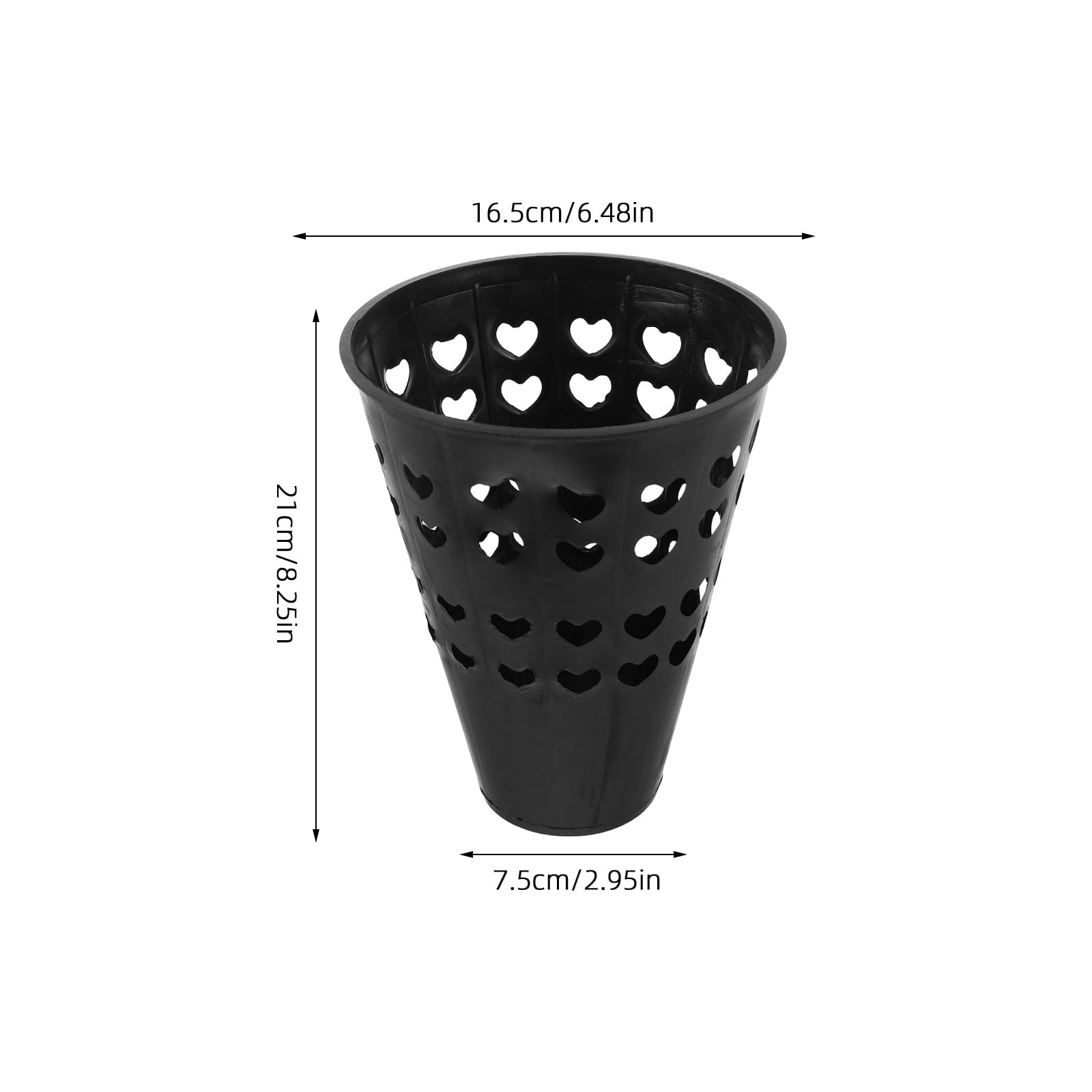 RENACLIPY Black Plastic Bouquet Holders for Floral Arrangements, Table Display and Packaging Accessories