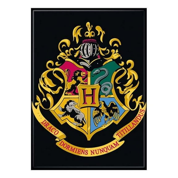 Harry Potter Hogwart's Crest Refrigerator Magnet