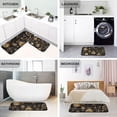 thumbnail image 4 of Gold Clocks Machines Kitchen Mats Non Slip Standing Desk Mat Runner Rug Washable Kitchen Rugs for Floor 2PCS, 4 of 7