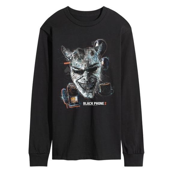 The Black Phone - Mask Men's Long Sleeve Graphic T-Shirt