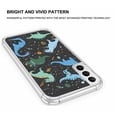 thumbnail image 2 of Space Dinosaurs Case for Samsung Galaxy S21,Aesthetic Art Design Pattern Soft TPU Bumper Case Cover, 2 of 5