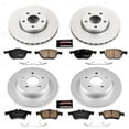 thumbnail image 2 of PowerStop Front and Rear Geomet Coated Brake Rotor and Pad Kit Fits: FORD Select Models CRK5977, 2 of 5