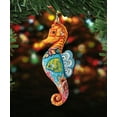 thumbnail image 2 of 8126111 Seahorse Wooden Christmas Ornament Set of 2, 2 of 3