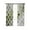 Green, variant on Blue Morocco Blackout Curtains, Light Blocking Print Window Curtains, Vintage Graffiti Paint Art Boho Dappled Thermal Insulated Window Drapes for Living Room Kitchen Cafe 2 Panels, 84"W x 84"L