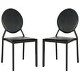 thumbnail image 2 of Safavieh Warner 37''H Upholstered Round Back Side Chair, Set of 2, 2 of 7