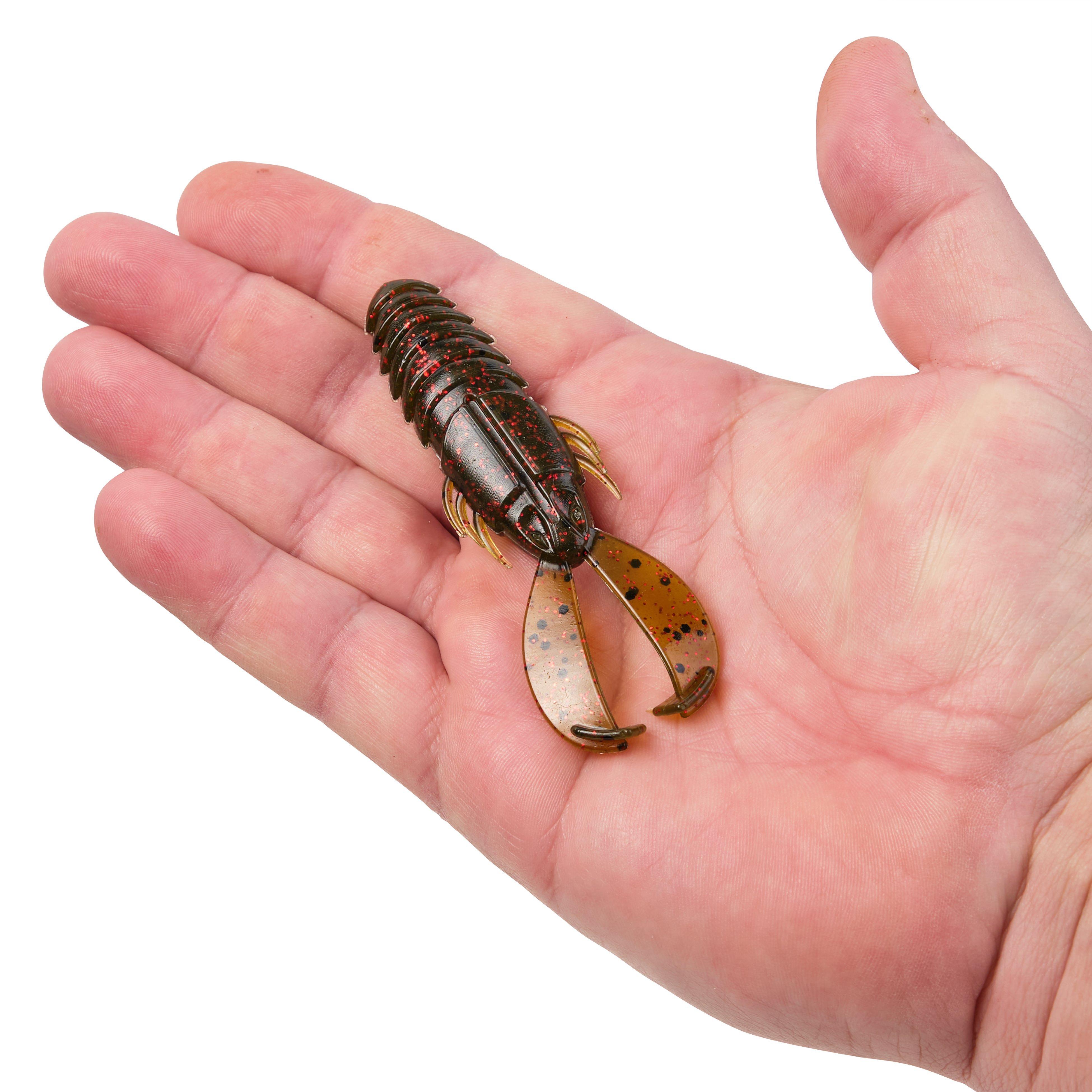 Berkley PowerBait® Crash Craw, 3.5 in, Watermelon Red
