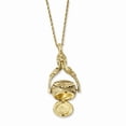 thumbnail image 2 of necklace Fancy with pendant 30 in 22.5 mm Gold-tone 3 Locket 30in, 2 of 3