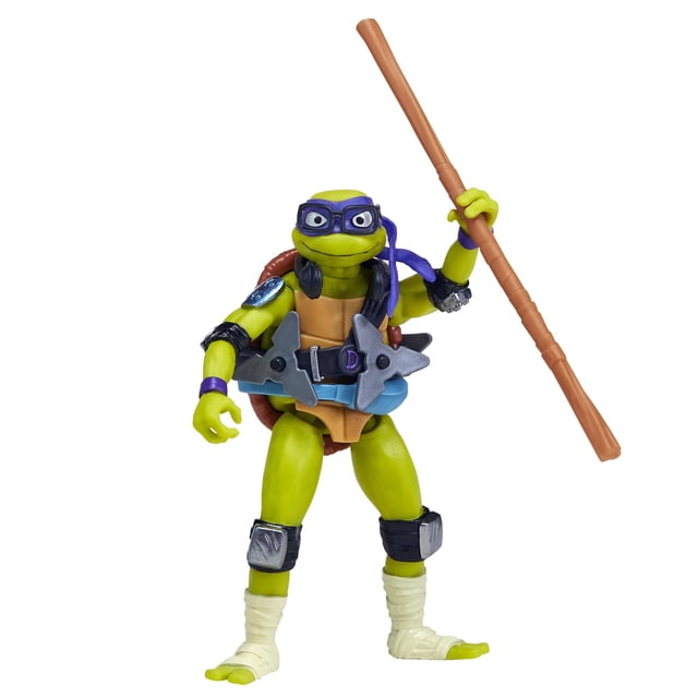 Tales of Teenage Mutant Ninja Turtles: Mutaciones Mezclan y Combinan el Surtido de Figuras de Acción Básicas de Donatello de 4,5" de Playmates Toys