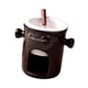 thumbnail image 4 of Fondue de Chocolate de Porcelana Tazas de Porcelana para Fundidor de Chocolate de Queso 280ml para marrón, 4 of 9