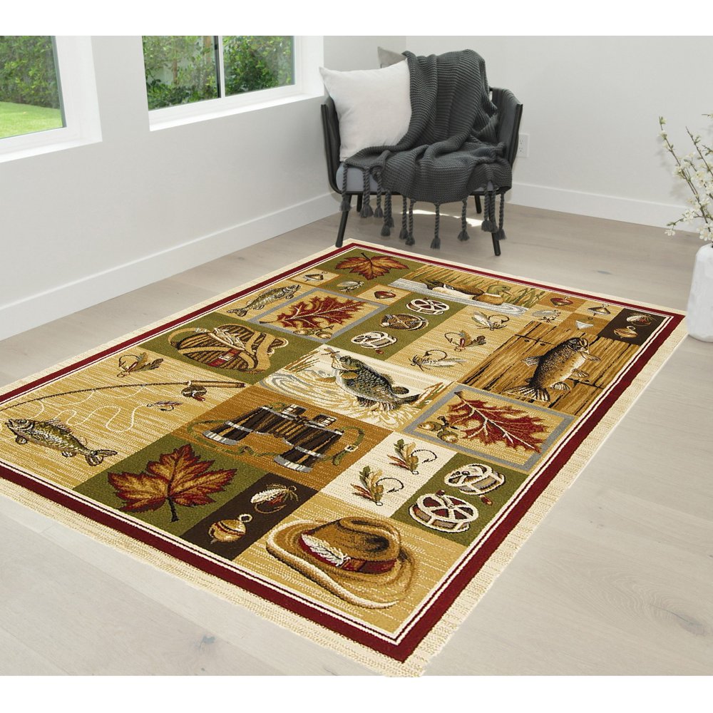 Handcraft Rugs Cabin Rug Cabin Area Rug Modern Geometric Design
