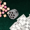 thumbnail image 5 of CIMAXIC Fête 1 Ensemble de dés de Jeu en Résine avec Base de dés 16 mm dés Chiffres pour Jeux de Table dés Portables pour Accessoires de Jeu de Société de Fête,2.01"X2.01"X1.34 Pouces, 5 of 5