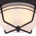 thumbnail image 2 of Westinghouse 6230348 2 Light- Flush Mount Ceiling Fixture - Weathered Bronze Finish, 2 of 3