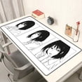 thumbnail image 4 of Mause Pad Gaming Laptops, mesa en blanco y negro, alfombrillas para ratón de ordenador, tapete de escritorio con tinta personalizada XXL, alfombra para Gamer con dibujos animados para ordenador portát, 4 of 5