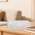 thumbnail image 6 of Large Capacity Canvas Bowknot Pencil Case, Cute Stationery Organizer Bag With Multi Compartments, Portable Pen Pouch For Office Supplies, Light Blue, 6 of 9