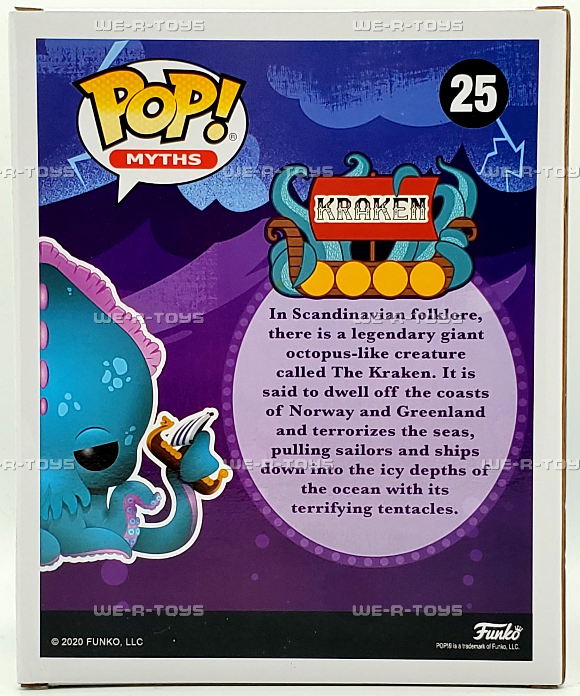 Funko POP Myths The Kraken 25 Vinyl Figure