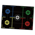 thumbnail image 3 of harayaa Basketball Training Mat Indoor Durable Nonslip Agility Footstep Training Mat D 120cmx89cm, 3 of 9