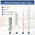 thumbnail image 4 of Juego de cortauñas Unique Bargains para uñas gruesas, cortauñas para uñas encarnadas, clipper para ancianos, kit profesional de pedicura, 4 of 7