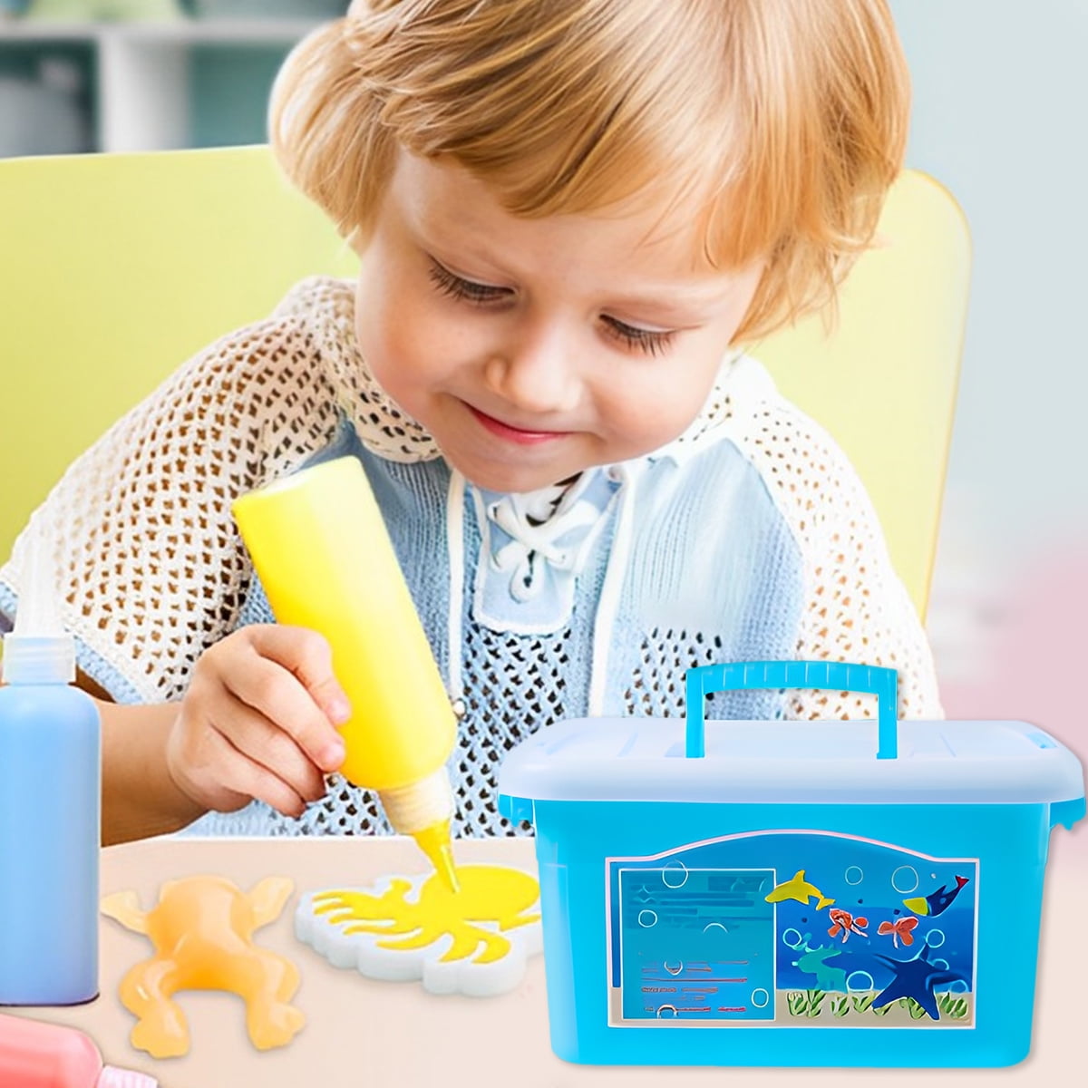 Magic Water Elf Toy Set DIY Water Elf Toy Set Colorful Water Beads Elf