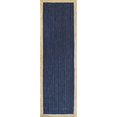 thumbnail image 2 of Balaji Arts Natural Jute Runner Rug for Kitchen & Hallways- Non-Slip Farmhouse Jute Braided Runner Rug for Entryway- Modern Seagrass Jute Rug Runner Indoor/Outdoor 2.5' x 12' Runner, 2 of 4