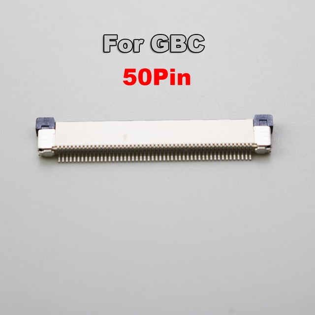 2pcs Brand New LCD Screen Flex Cable Clip Connector Socket For GameBoy GBC GBA GBA SP Repair Parts 2PCS For GBC