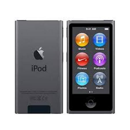 - Apple iPod Nano 7th Generation 16GB Space Gray, , New ( Other*) , No Retail Packaging, in Plain White Box