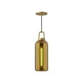 thumbnail image 3 of PD401505MBSM-Alora Lighting-Soji - 1 Light Pendant-14.88 Inches Tall and 5.13 Inches Wide-Matte Black Finish-Smoked Glass Color   -Traditional, 3 of 5