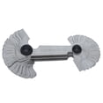 thumbnail image 2 of Calibre de paso de rosca, calibre de paso de rosca, calibre de tornillo de acero inoxidable plateado, medida de rosca métrica, durabilidad extendida, 2 of 12