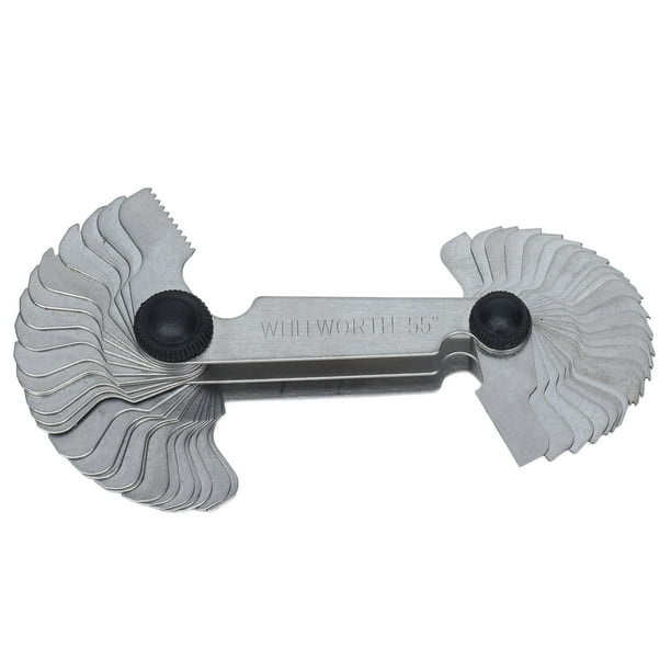 Metric Screws Gauges, Brushed Appearance 55 60 Degree Thread Pitch