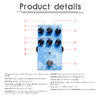 Mini Universe Digital Reverb Pedal 9 Reverb Effects Room/Shimmer/Lofi/Spring Reveb Effect Pedals Guitar Pedal