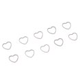 thumbnail image 4 of Earring Accessories,30pcs Earring Pendants DIY Hollow Heart Shaped Pendants Hollow Frame Pendants Dependable Performance, 4 of 12