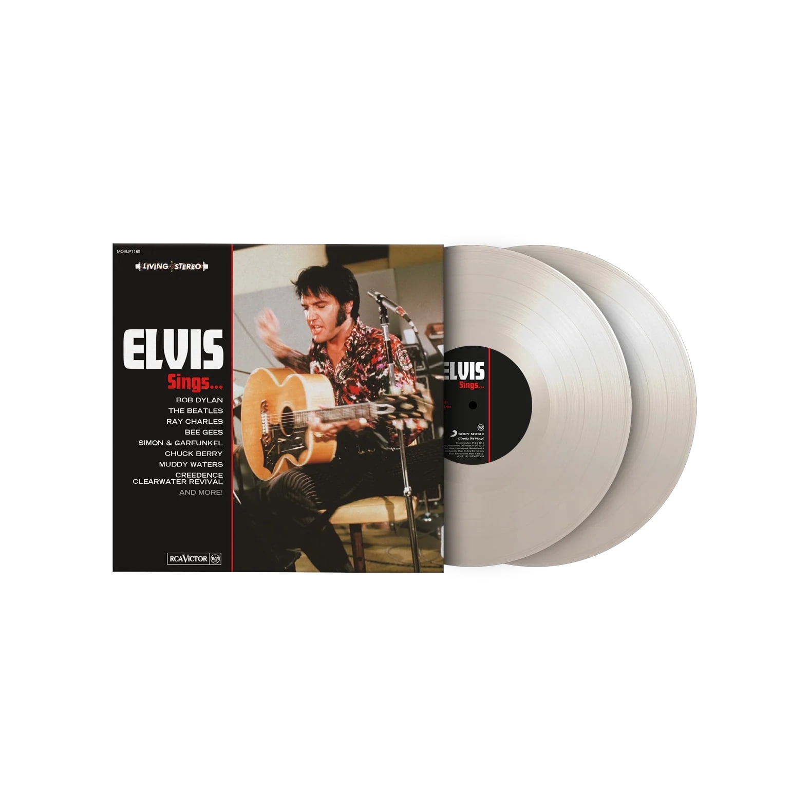 Elvis Presley - Elvis Sings - Limited Gatefold 180-Gram White Colored Vinyl - Music & Performance
