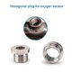 thumbnail image 2 of 4pcs Oxygen Sensor Extender Bung Oxygen Sensor Converter For Cars O2 Exhaust Systems M18x1.5 Battqx, 2 of 3