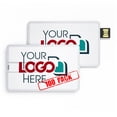 thumbnail image 1 of Unidad flash USB Possibox, tarjeta de crédito personalizada de 32 GB con logotipo, paquete de 100, 1 of 6