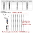 thumbnail image 5 of Wedding Party Decoration 3/4/6M 8 Mode LED Christmas Fairy String Light USB Curtain Light Garland Home Window Birthday DIY Decor, 5 of 5