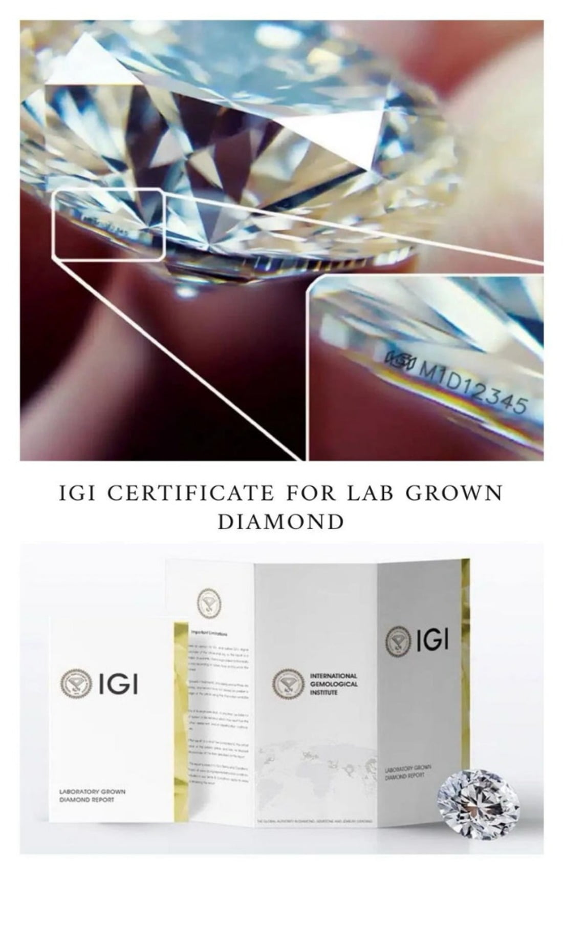 ESTE ORIGIN 1.50Ct Radiant Cut Lab-Grown Diamond Bridal Set – Engagement + Wedding Ring, IGI Certified in 10K Rose Gold for Women