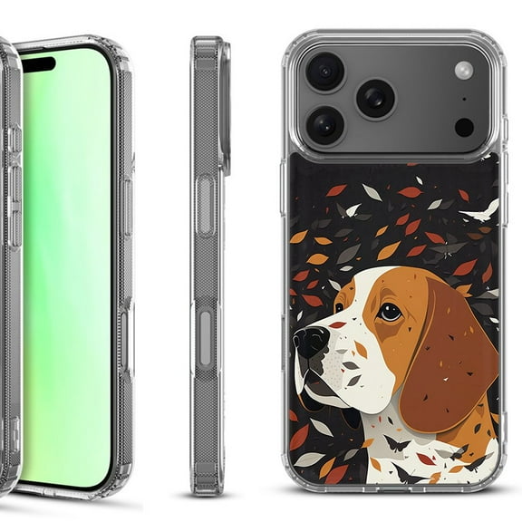 For iPhone 17 Pro Shockproof Protective Phone Case, by OneToughShield - Beagle