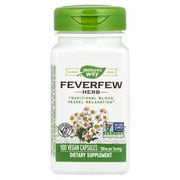 Nature's Way Feverfew Leaves - 100 Capsules