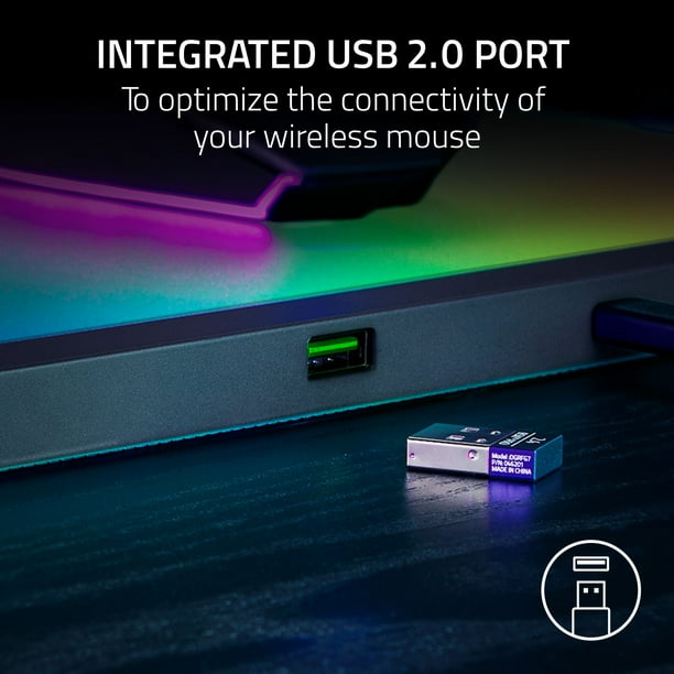 Razer Firefly V2 Pro Fully Illuminated Gaming Mouse Mat RGB, Micro