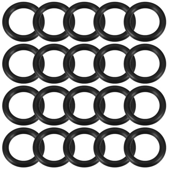 O-Rings Nitrile Rubber 13mm Inner Diameter, 20mm OD, 3.5mm Width, 20 Pack