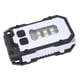 thumbnail image 2 of Linterna LED ABS con 8 modos de iluminación, 2 fuentes de luz, recargable por USB, portátil, mini llavero de bolsillo, luz de trabajo para acampar, hacer senderismo y pescar, 2 of 10