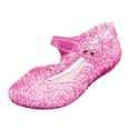 thumbnail image 3 of Jelly Shoes Toddler Kids Wedge Sandals Girls Party Dance Princess Baby Shoes, 3 of 5