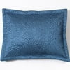 Belle Maison Gardenia Embroidered Quilted Standard Sham