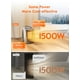 thumbnail image 3 of Calentador eléctrico portátil GiveBest con termostato de 1500 W, 3 of 8