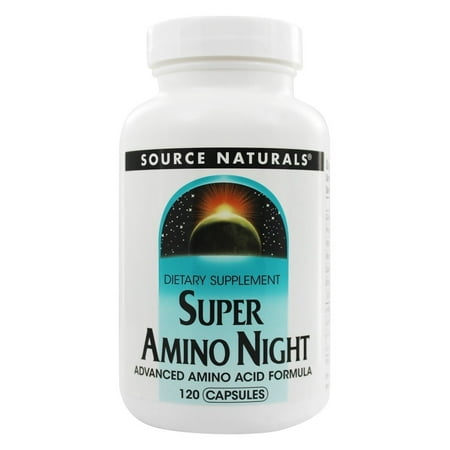 Source Naturals Source Naturals  Super Amino Night, 120