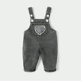thumbnail image 2 of Hessimy Toddler Baby Boys Girls Winter Lightweight Down Pants Windproof Warm Snow Pant Trousers (Black,18-24 Months), 2 of 4